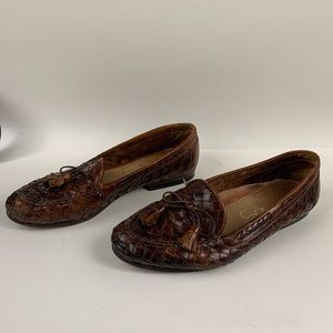Vintage Woven Loafers